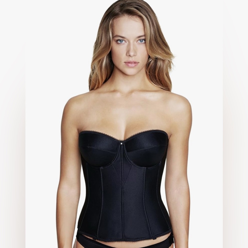 Dominique Women's Juliette Longline Full Figure Corset Bra NWT 42F